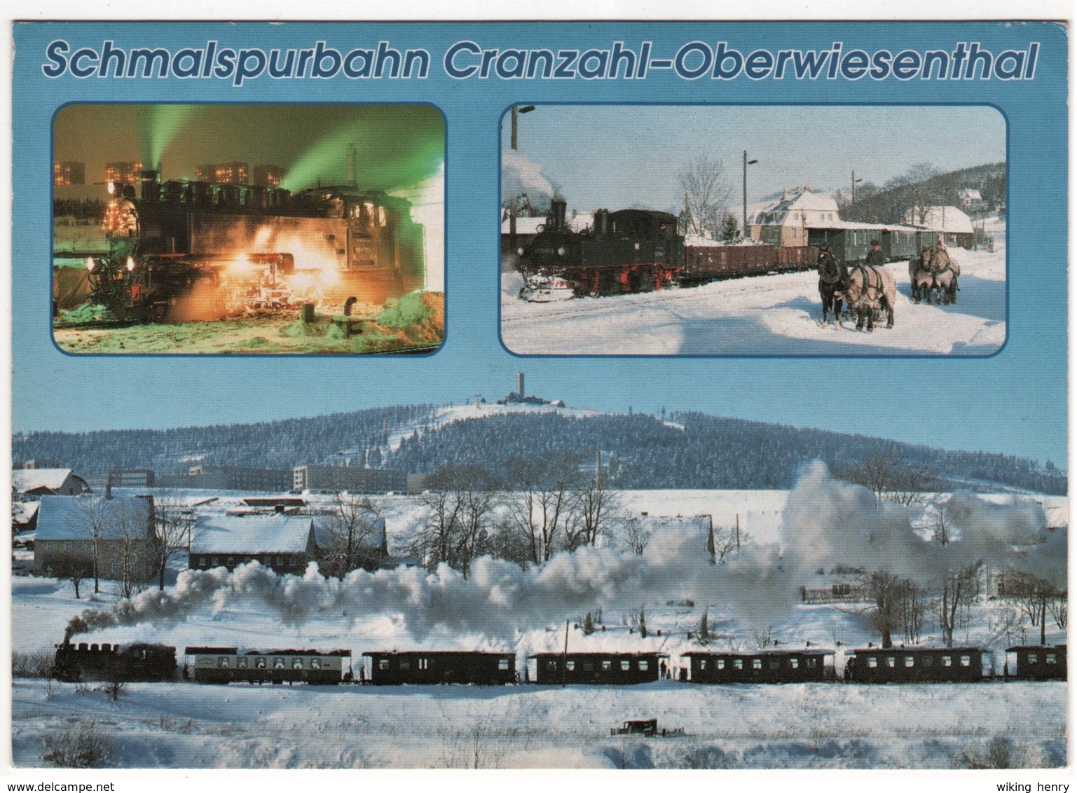 Sehmatal - Schmalspurbahn Cranzahl Oberwiesenthal   Lokomotive - Sehmatal