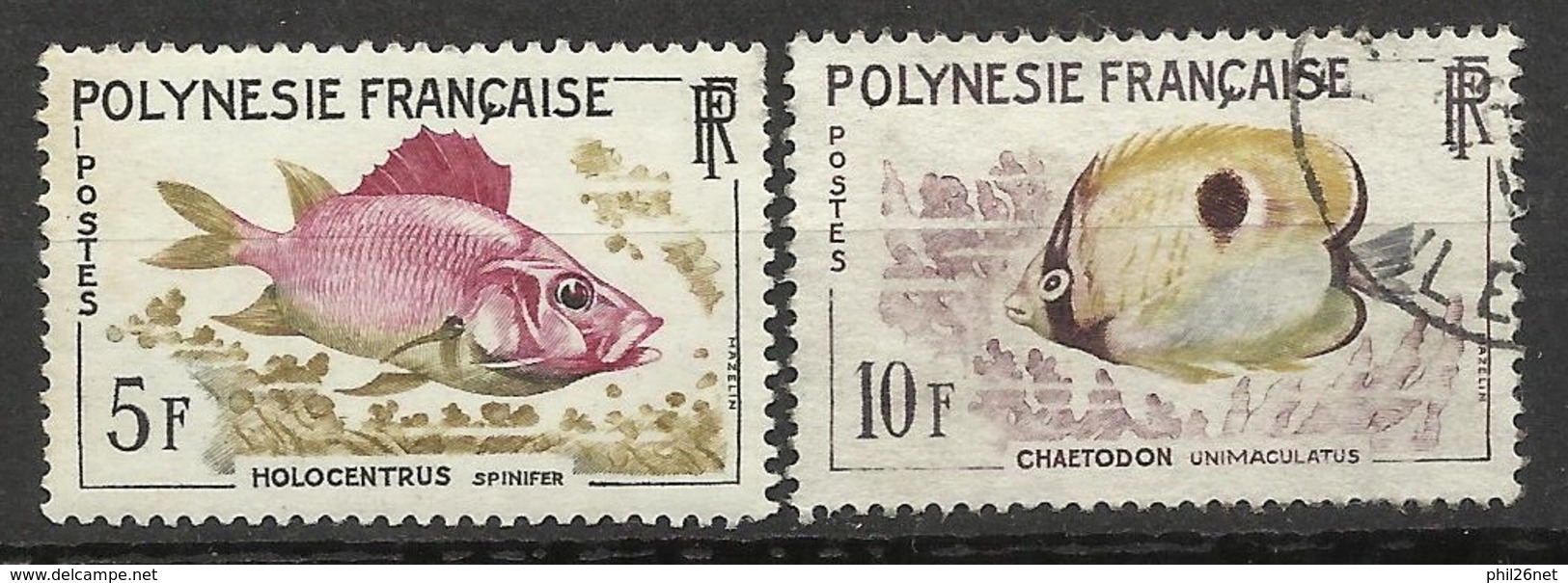 Polynésie N° 18  Et 19  Oblitérés  B/TB    - Gebraucht