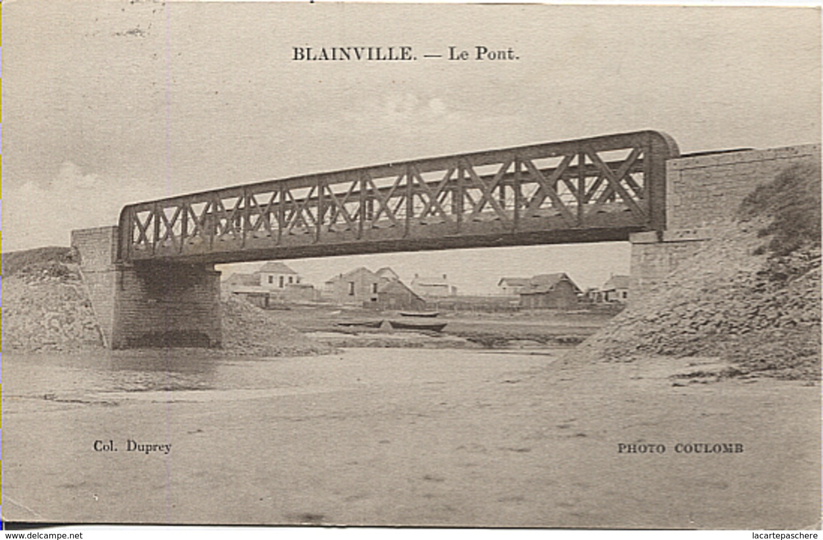 X121361 MANCHE BLAINVILLE LE PONT - Blainville Sur Mer