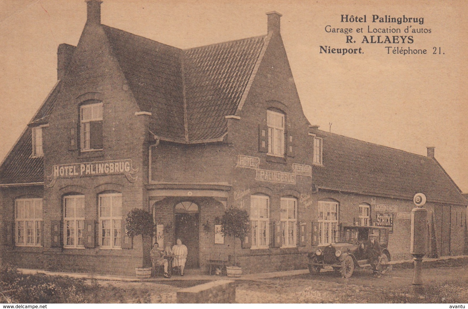 NIEUWPOORT / HOTEL PALINGBRUG - Nieuwpoort