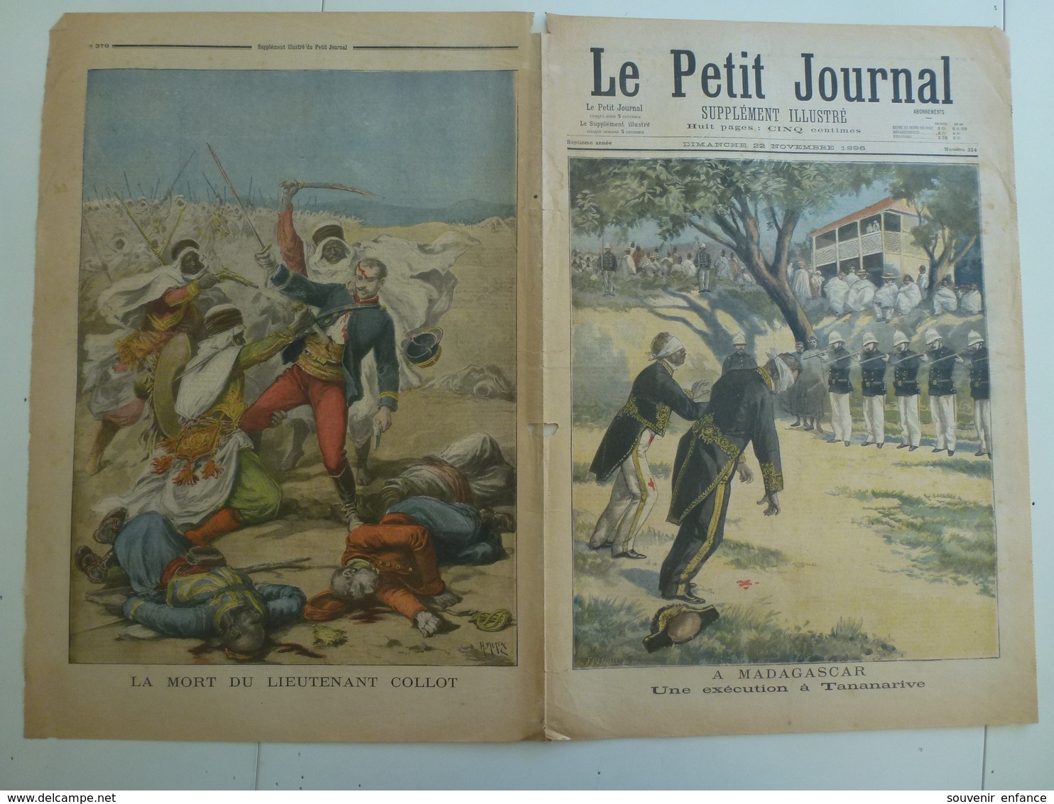 Lot  7 le Petit Journal 1892 1894 1896 74 60 64 87 165 314 316