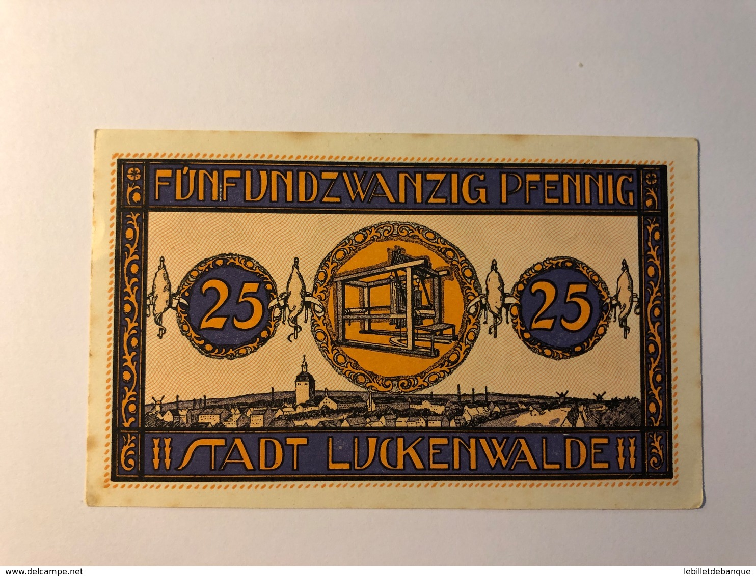 Allemagne Notgeld Luckenwalde 25 Pfennig - Collections