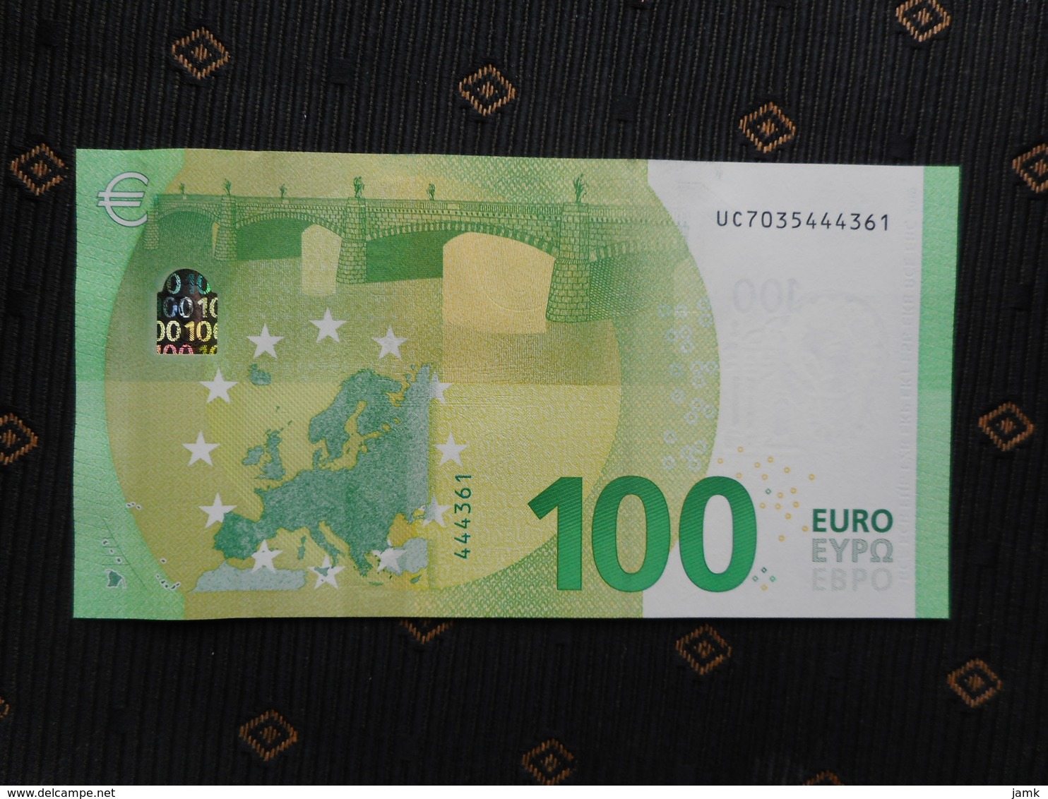 100 EURO /2019 " UC"  U002 D4... FRANCE, DRAGHI,  UNC, NEUF, FDS - 100 Euro
