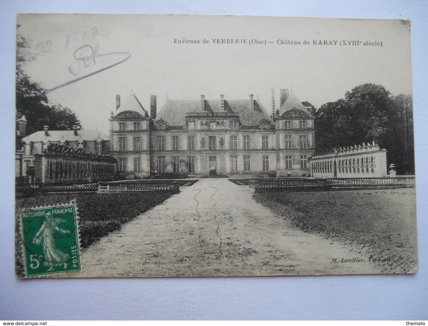 CPA "Environs De Verberie - Château De Raray" - Raray