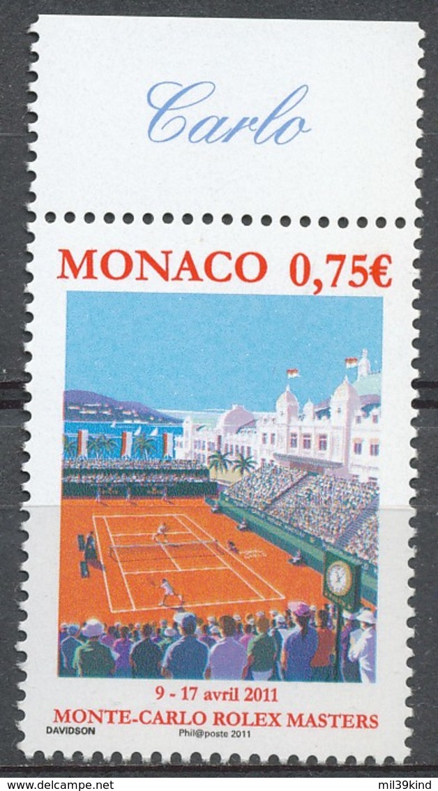 TIMBRE - MONACO - 2011 - Nr 2772 -  - Neuf - Neufs