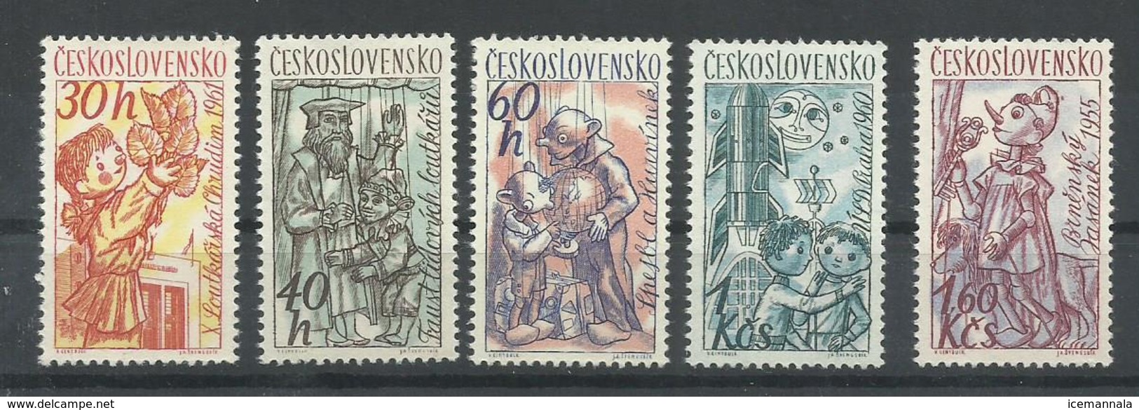 CHECOSLOVAQUIA  YVERT  1156/60   MNH  ** - Nuevos