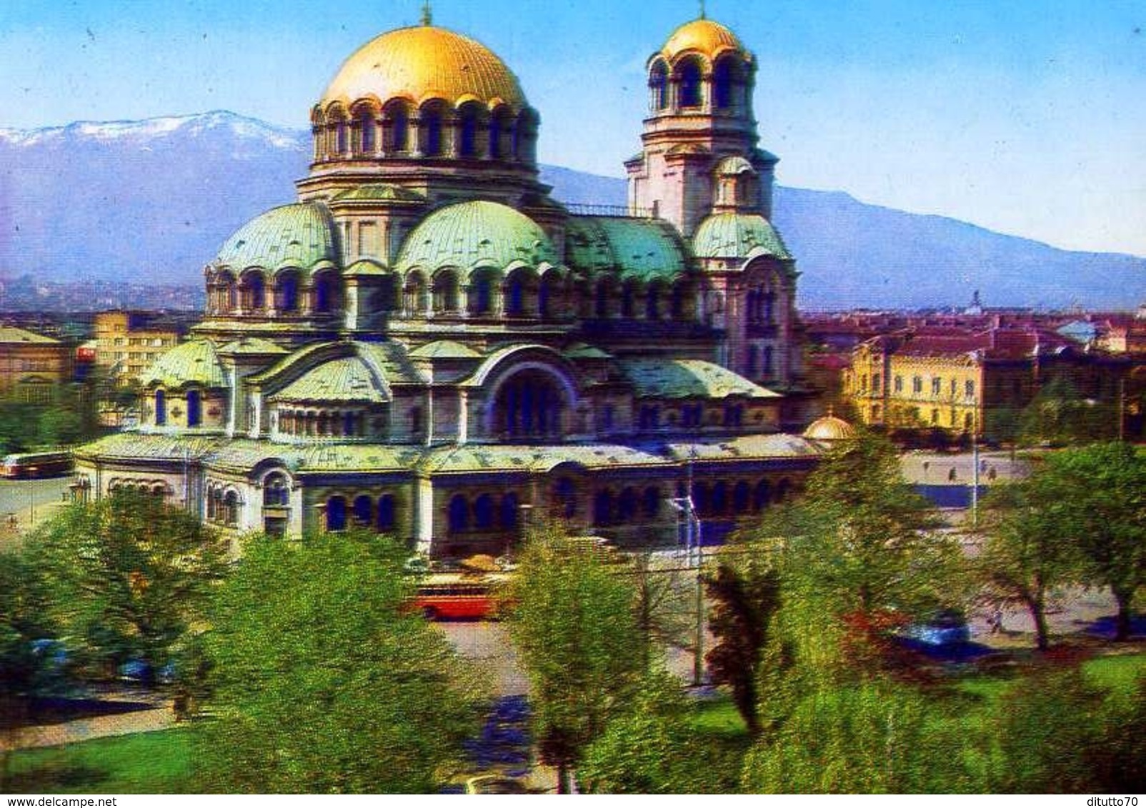 Sofia - Alexander Nevski - Gedacht Niskirche - Formato Grande Non Viaggiata – E 12 - Altri & Non Classificati