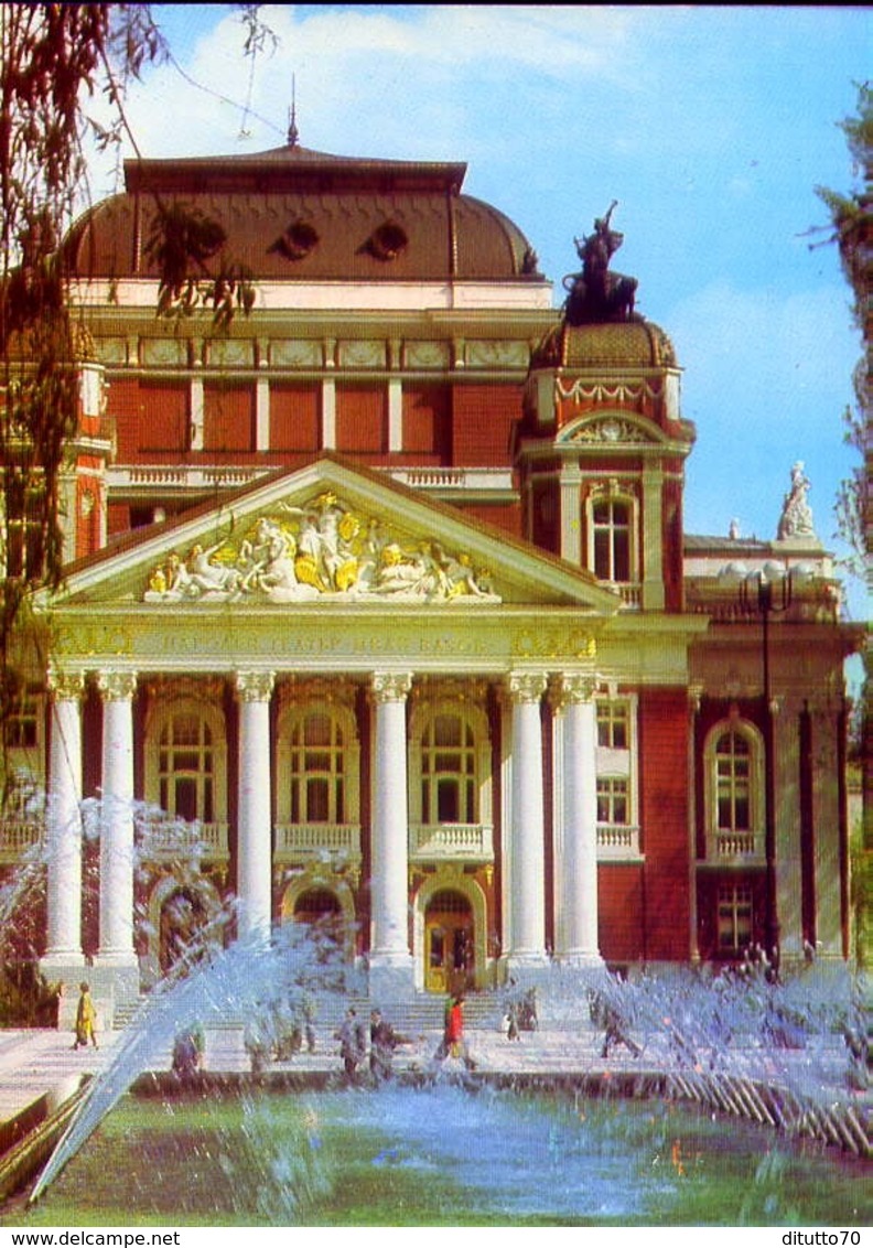 Sofia - Le Teatre National Acedemique Ivan Vazov - Formato Grande Non Viaggiata – E 12 - Altri & Non Classificati
