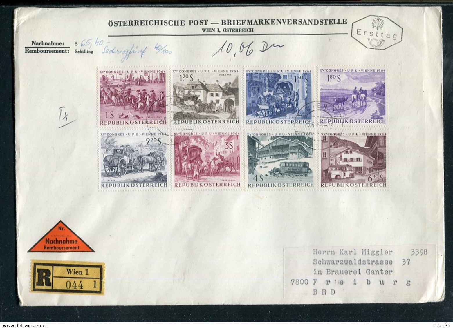 Liquidation / Int. Belegeposten Mit Rd. 90 Belegen (18491-400) - Lots & Kiloware (mixtures) - Max. 999 Stamps