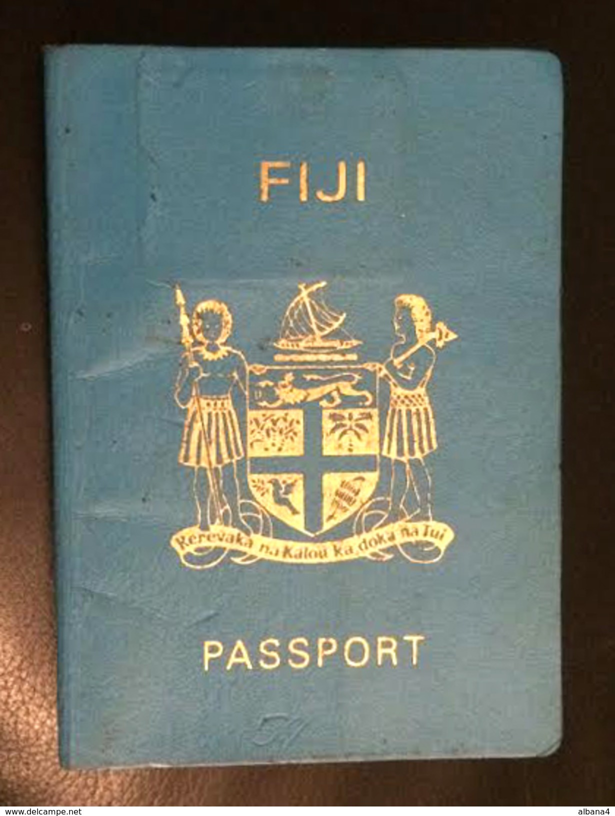 Fiji Fijian Passport Passeport Reisepass (EXPIRED) VERY RARE! - Non Classés