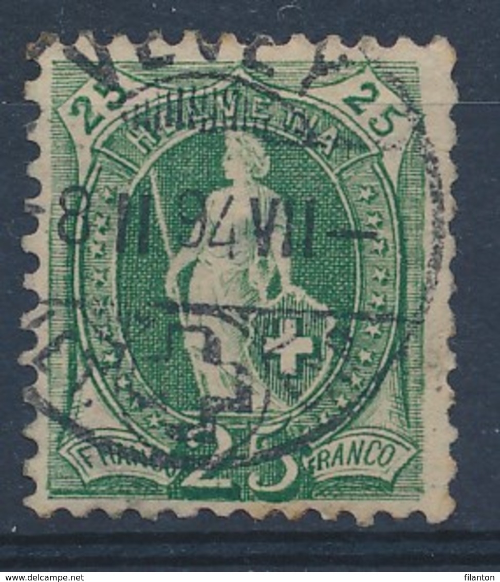 HELVETIA - Mi Nr 59 YC - Cachet "VEVEY" - (ref. 1453) - Oblitérés