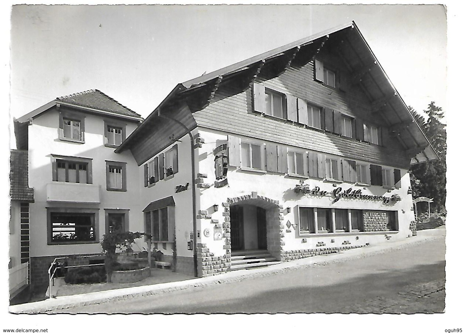 67 - OBERSTEIGEN - Hôtel Restaurant Pension "Goldbrunnen" - Autres & Non Classés