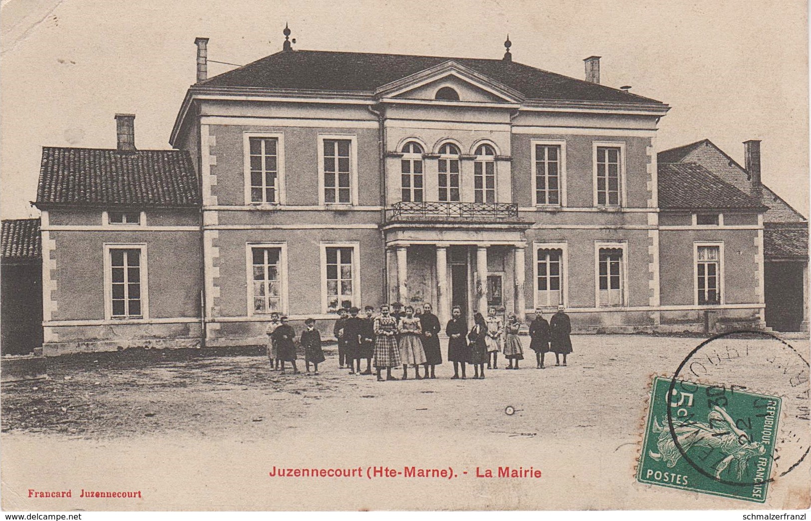 CPA AK Juzennecourt La Mairie A Lachapelle En Blaisy Gillancourt Jonchery Soncourt Sur Bologne Chaumont 52 Haute Marne - Juzennecourt