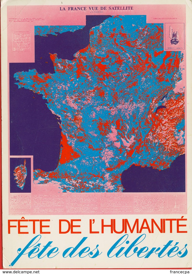 023 - POLITIQUE - FÊTE DE L'HUMANITE - FÊTE DES LIBERTES La Courneuve 8-9 Septembre 1979 - Syndicats