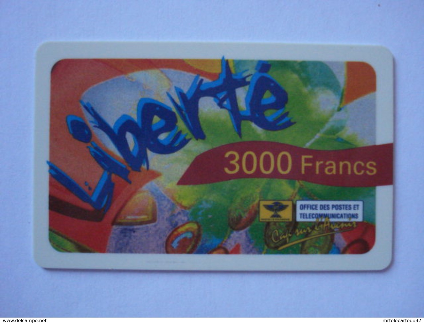 Carte Prépayée Française Des Iles " Liberté " (utilisée). - Mobicartes (recharges)