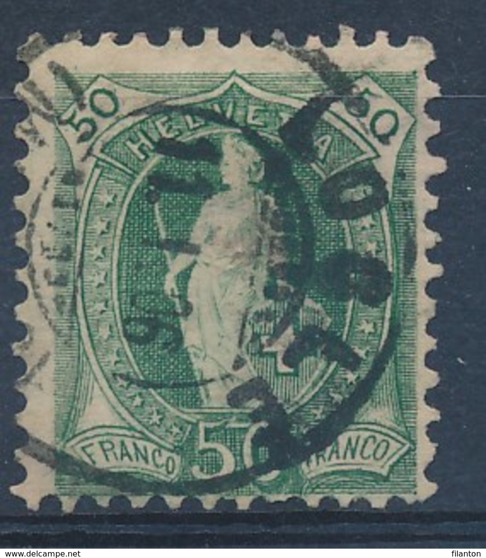 HELVETIA - Mi Nr 69 C - Cachet  "LOCLE" - Cote 50,00 € - (ref. 1473) - Gebraucht