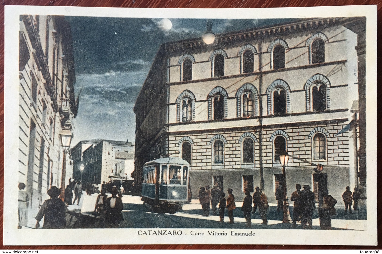 Catanzaro Marina. Corso Vittorio Emanuele. Tramway. - Catanzaro