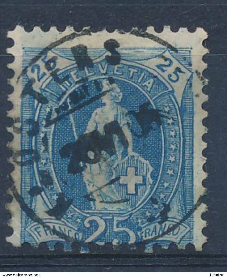 HELVETIA - Mi Nr 67 D - Cachet  "KLOSTERS" - (ref. 1479) - Oblitérés