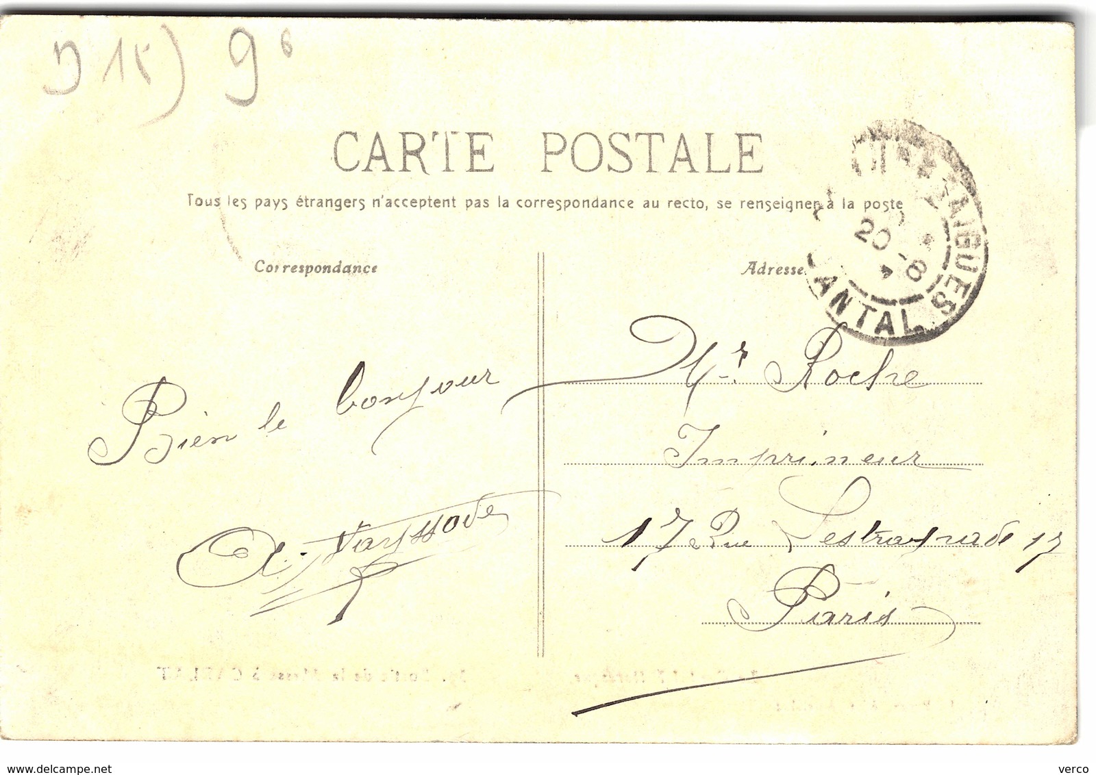 Carte Postale Ancienne De CARLAT - Sortie De Messe - Carlat