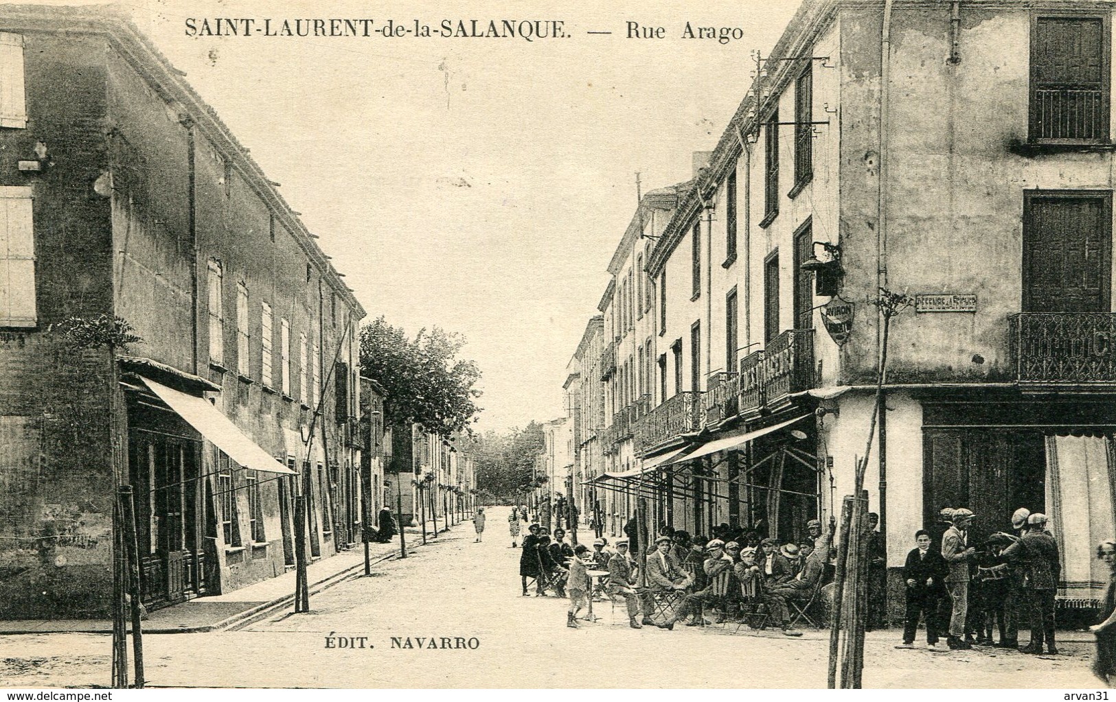 SAINT LAURENT De La SALANQUE - RUE ARAGO  - - Autres & Non Classés