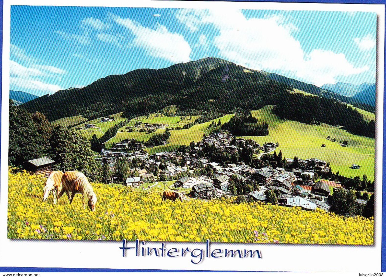 Postcrad - Hinterglemm To Hilversum, Netherland / Postmark - HINTERGLEMM, 2006 - Briefe U. Dokumente