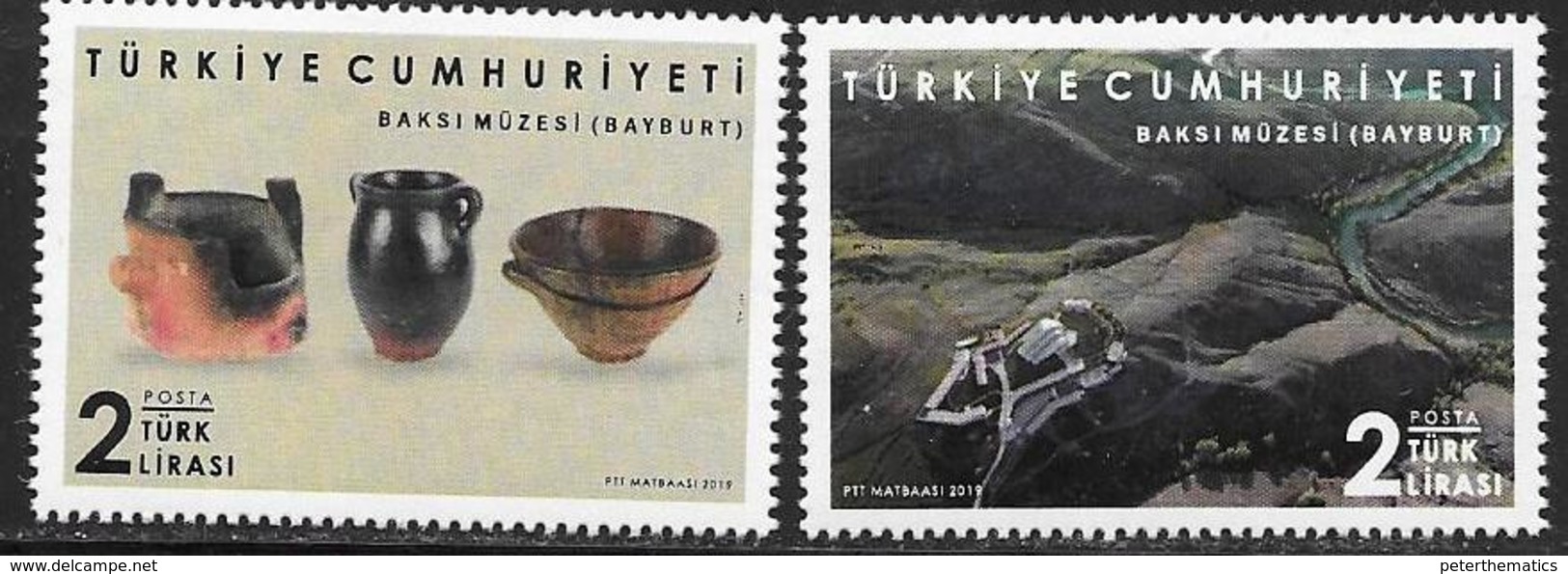 TURKEY, 2019, MNH, MUSEUMS, BAKSI MUSEUM, MOUNTAINS, 2v - Museums