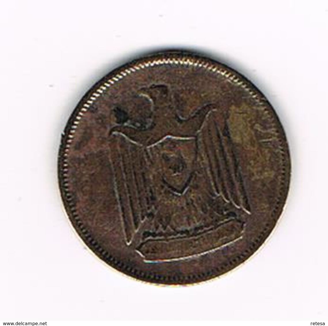 //   EGYPTE  5 MILLIEMES  1960 ( 1380 ) - Egipto