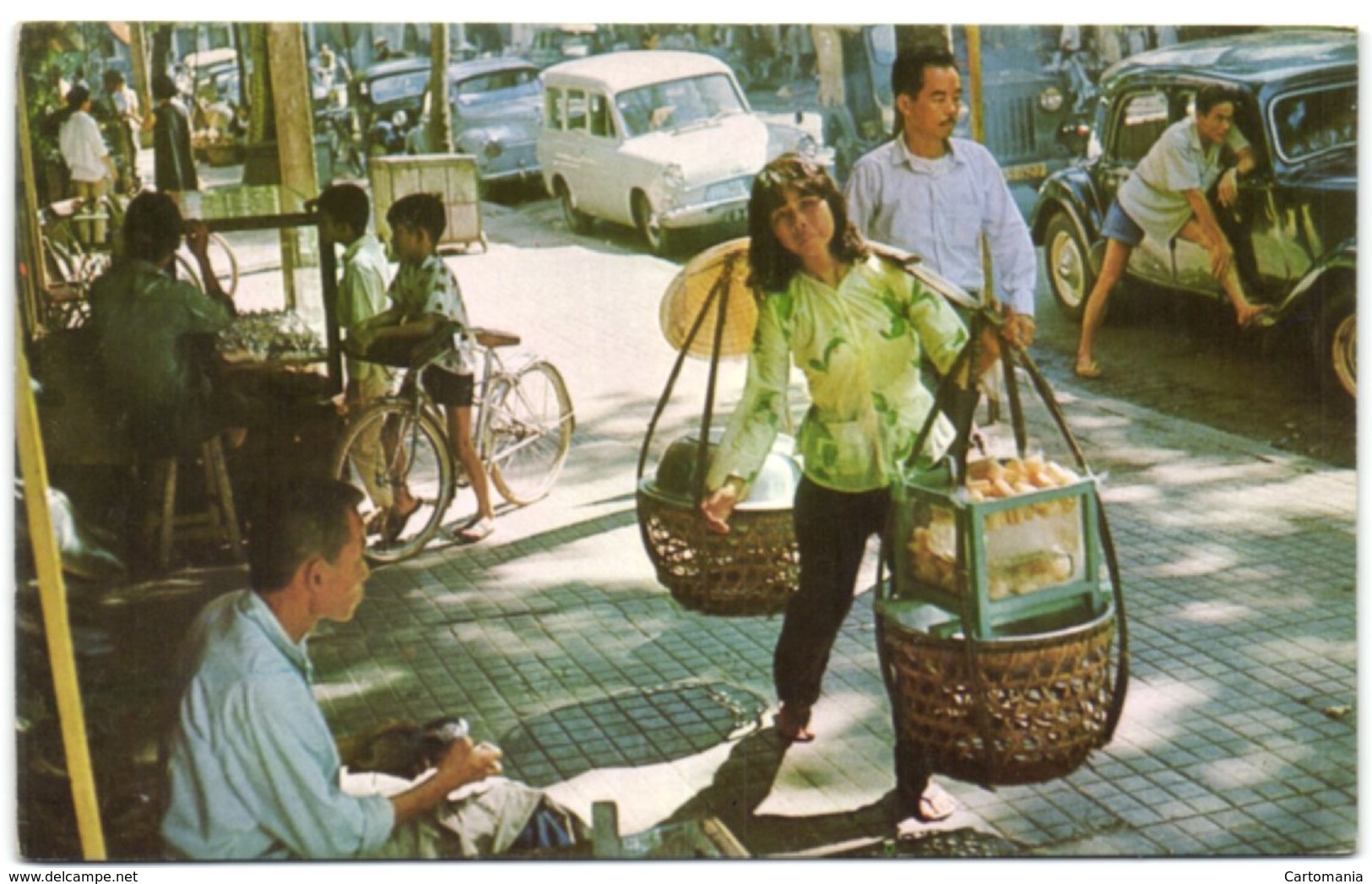 Sidewalk Vendor - Saigon - Vietnam