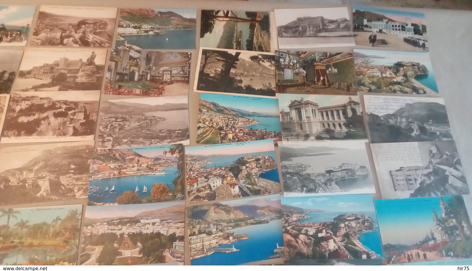 Monaco.   Lot remarquable.  138 cartes