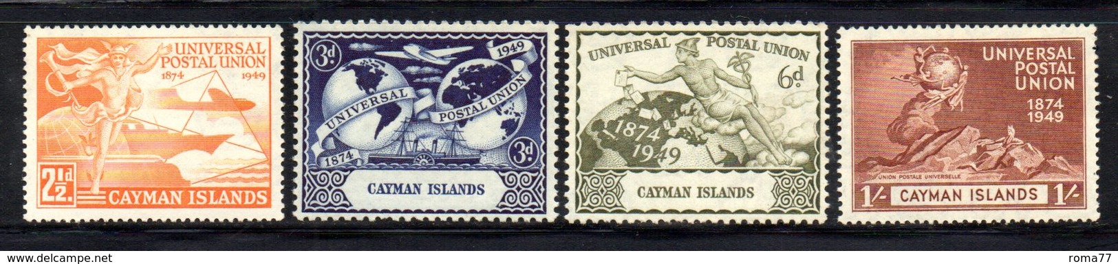 256 - CAYMAN 1949 , La Serie UPU INTEGRA ***  MNH  (2380A) . - Cayman (Isole)