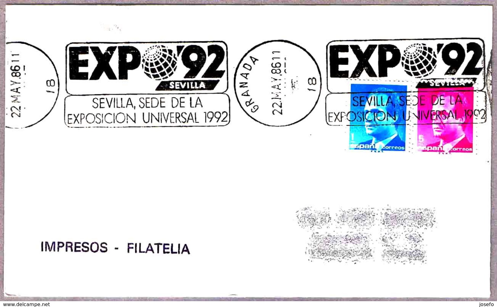 EXPO'92 - SEVILLA. Granada, Andalucia, 1986 - 1992 – Sevilla (España)