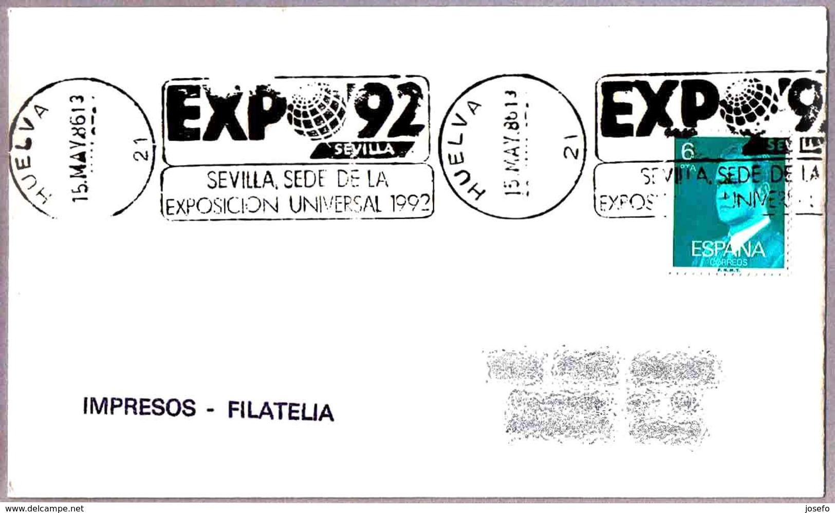 EXPO'92 - SEVILLA. Huelva, Andalucia, 1986 - 1992 – Sevilla (España)