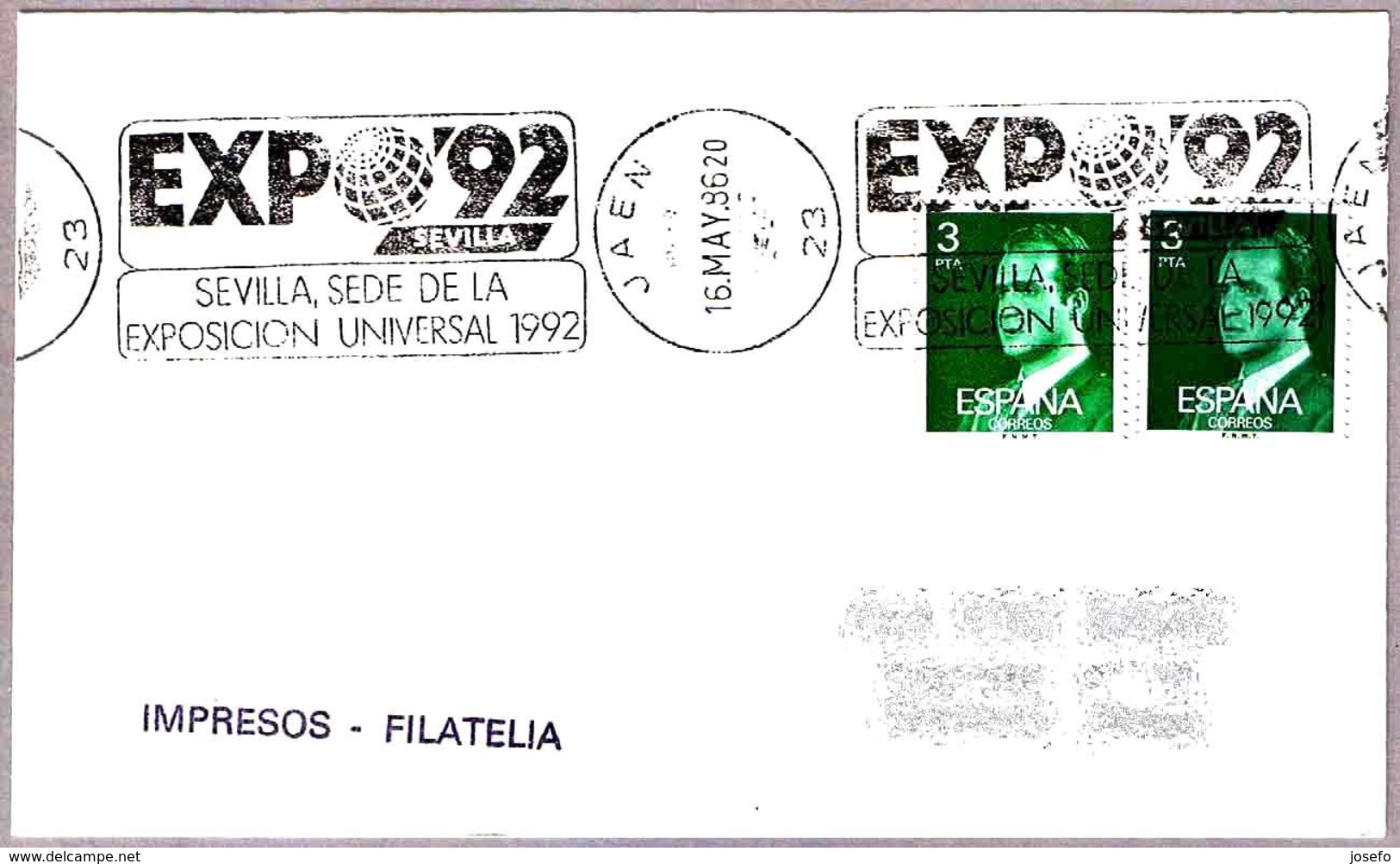 EXPO'92 - SEVILLA. Jaen, Andalucia, 1986 - 1992 – Sevilla (España)