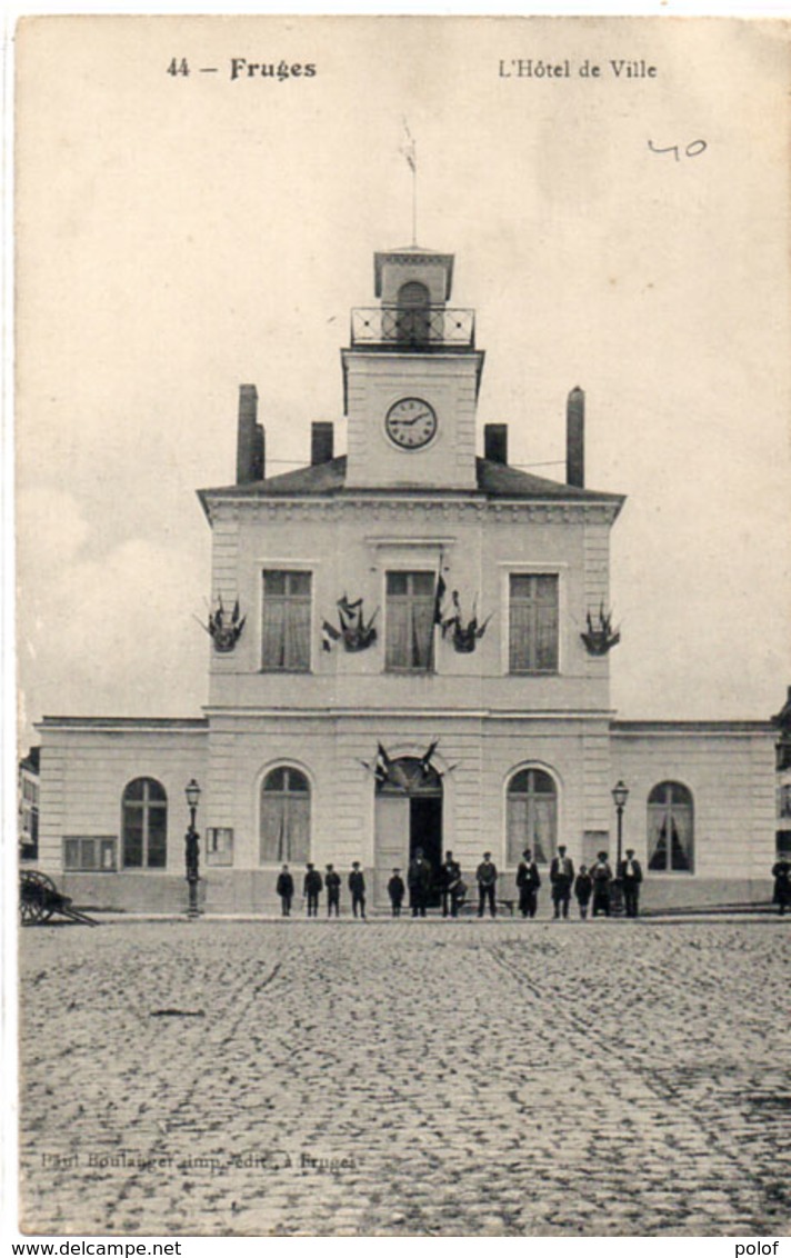 FRUGES - L' Hotel De Ville  (114683) - Fruges