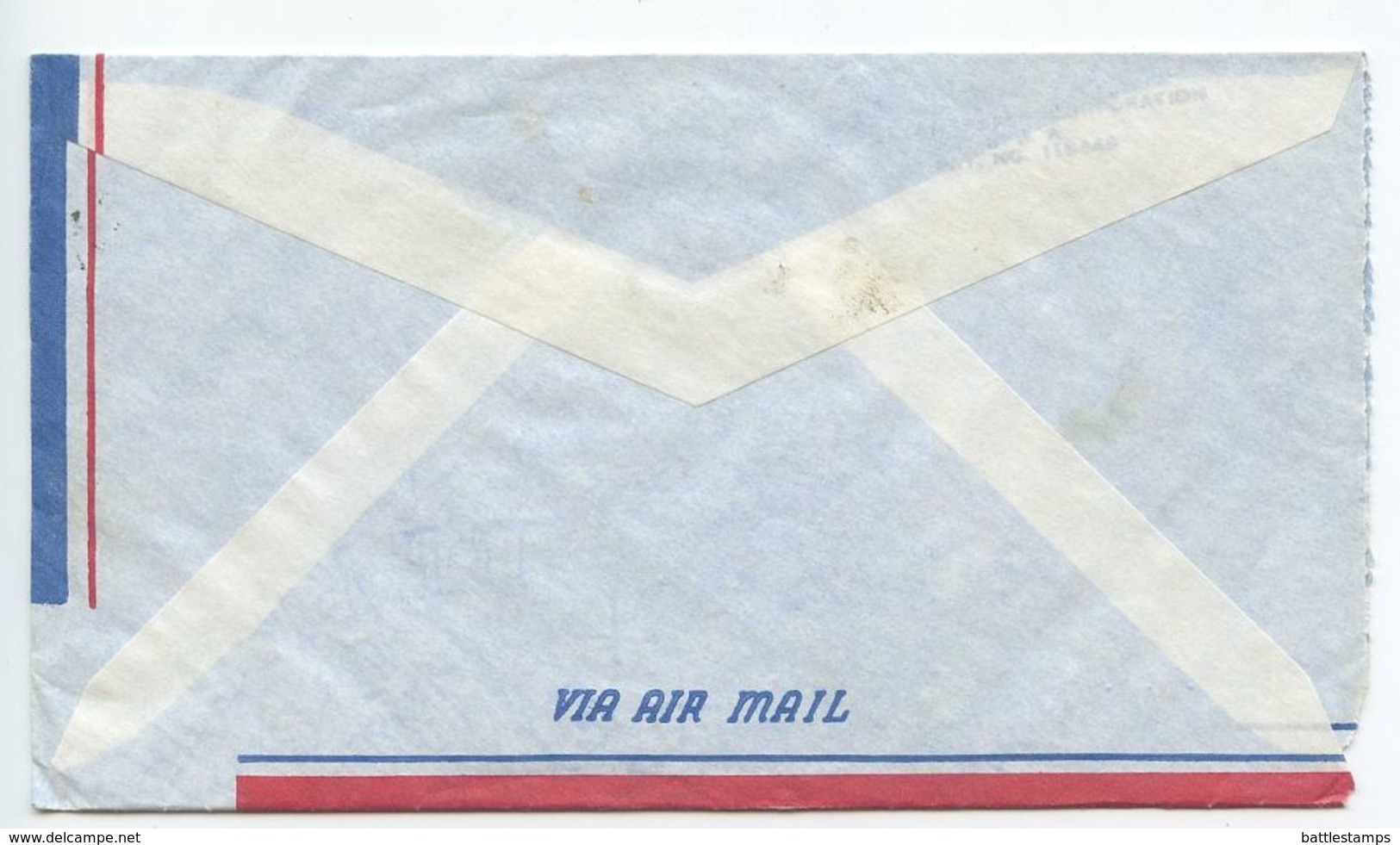 Spain 1960‘s Airmail Cover & Letter Comillas To Bellingham, Washington - Covers & Documents