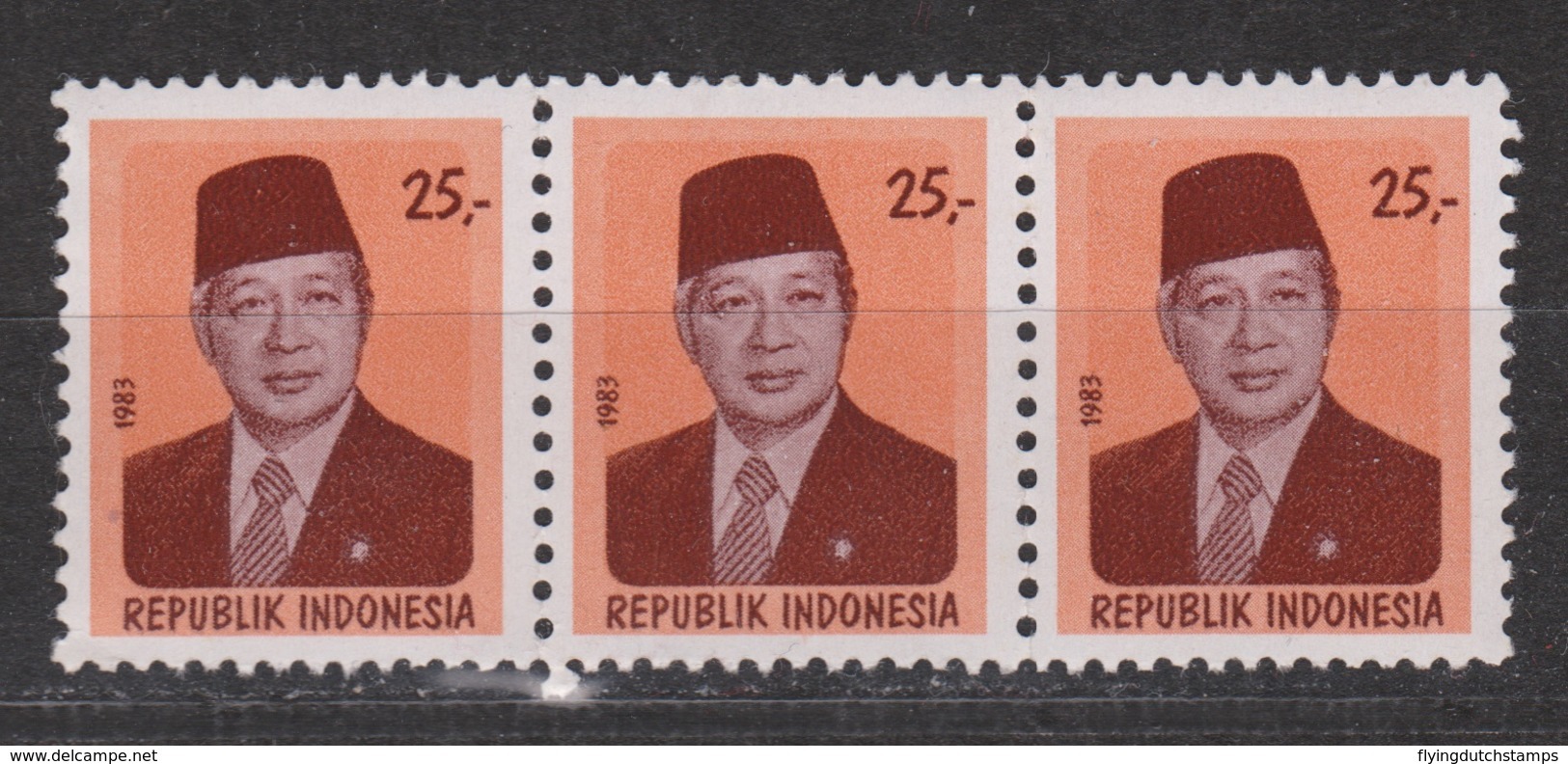 Indonesia Indonesie 1144 Sheet MNH ; President Soeharto 1983 NOW MANY STAMPS INDONESIA VERY CHEAP - Indonesia