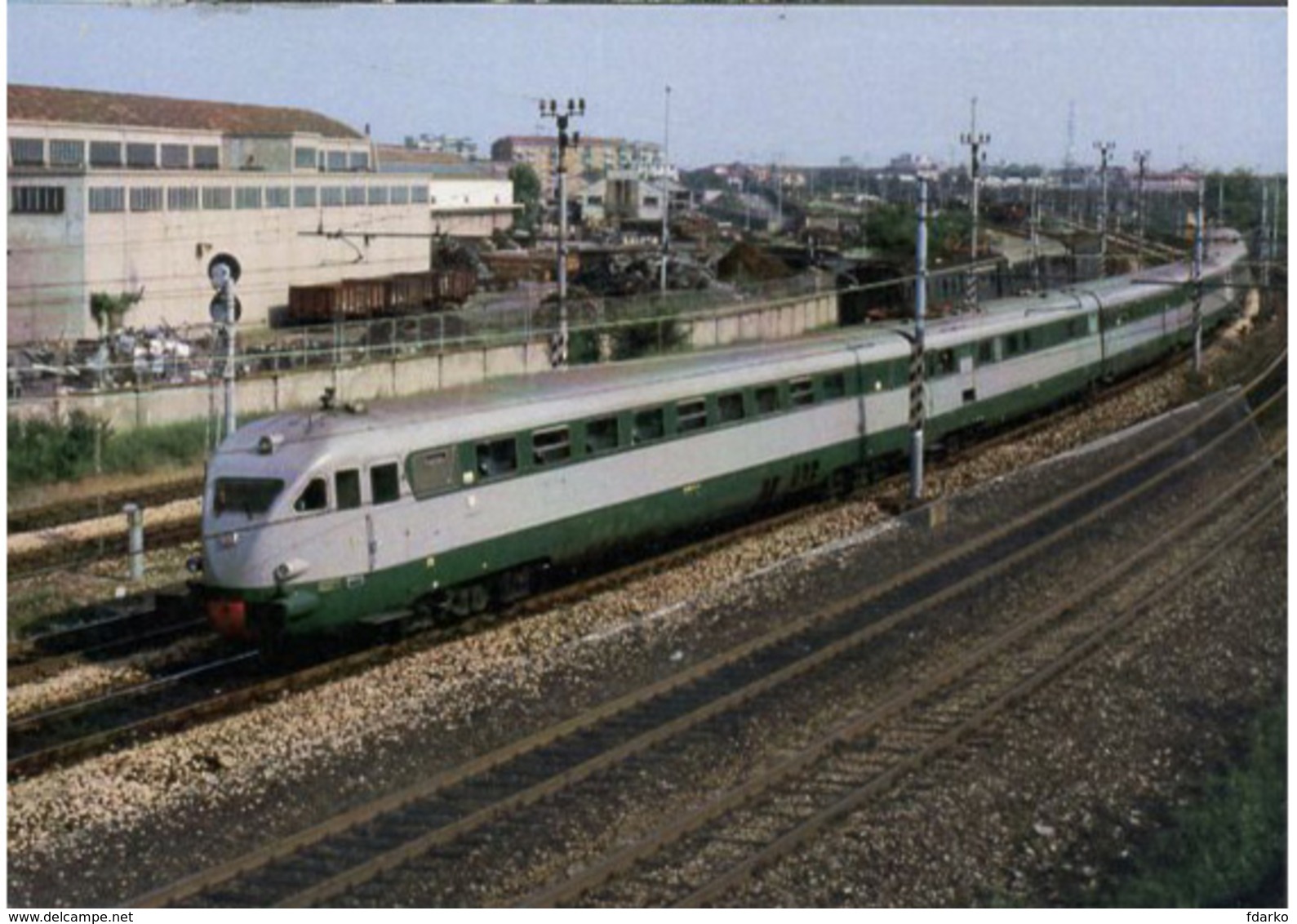 293 ETR.220 Breda Località Milano, Greco Railroad Trein Railways Zug Treno Steam Chemin De Fer - Stazioni Con Treni