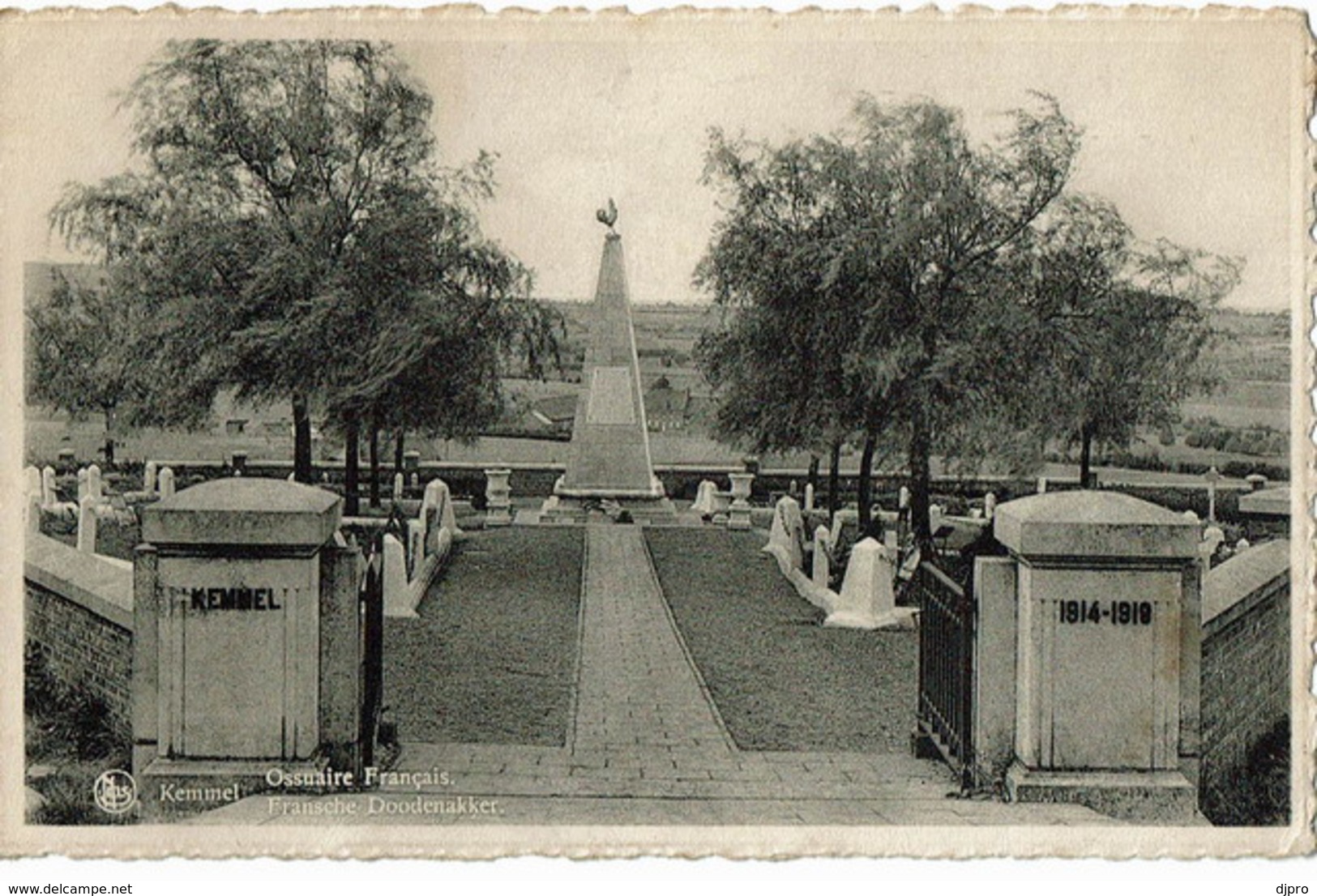 Kemmel Ossuaire  Francais - Heuvelland