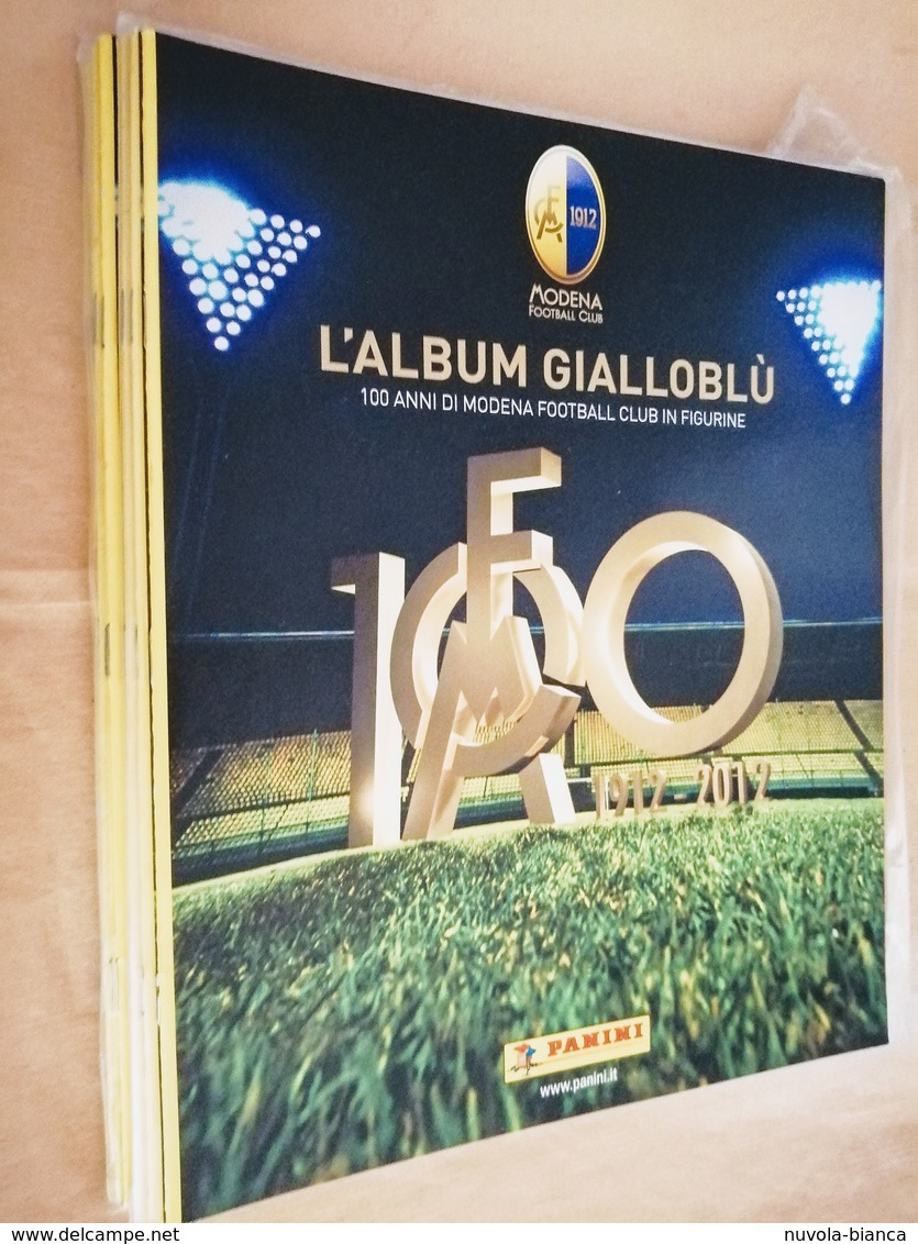 L 'album Gialloblu Modena, Album Vuoto Panini 2012 - Edizione Italiana