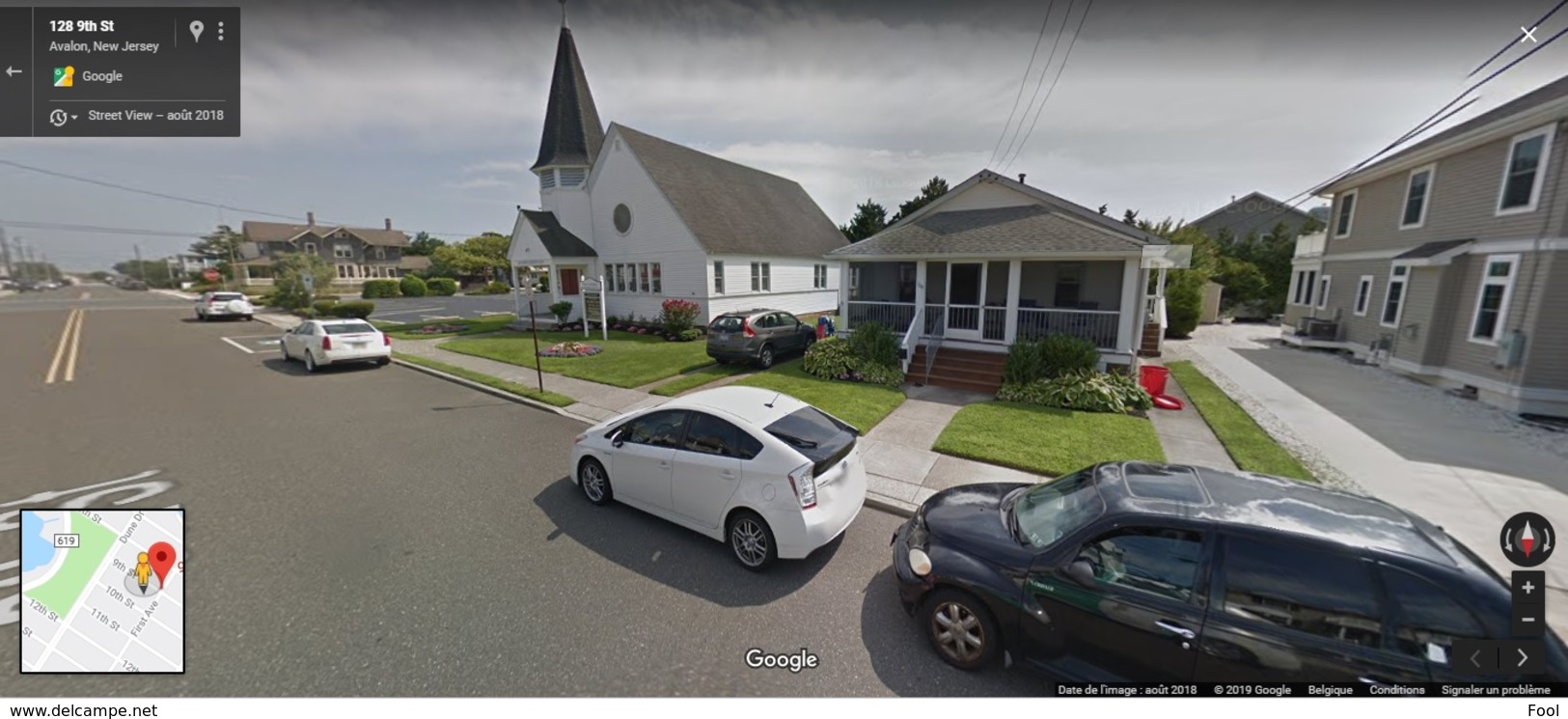 Avalon New Jersey Wells Memorial Presbyterian Church Ninth Street And First Avenue - Autres & Non Classés