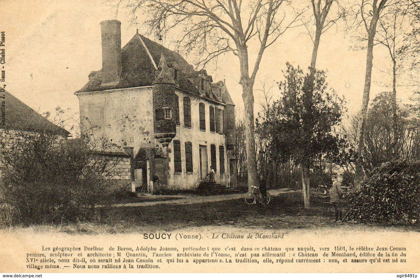 SOUCY - 89 - Château De Montbard - Animée - 72183 - Soucy