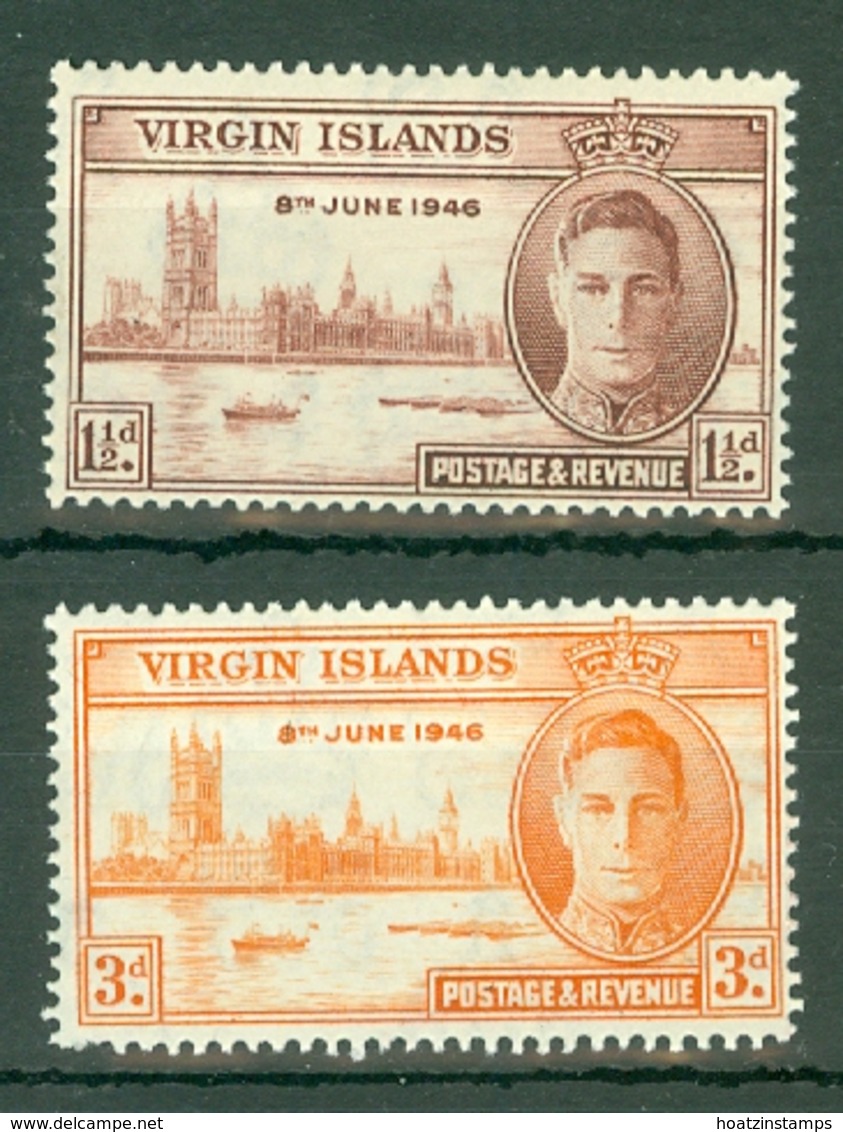 British Virgin Is: 1946   Victory       MH - British Virgin Islands