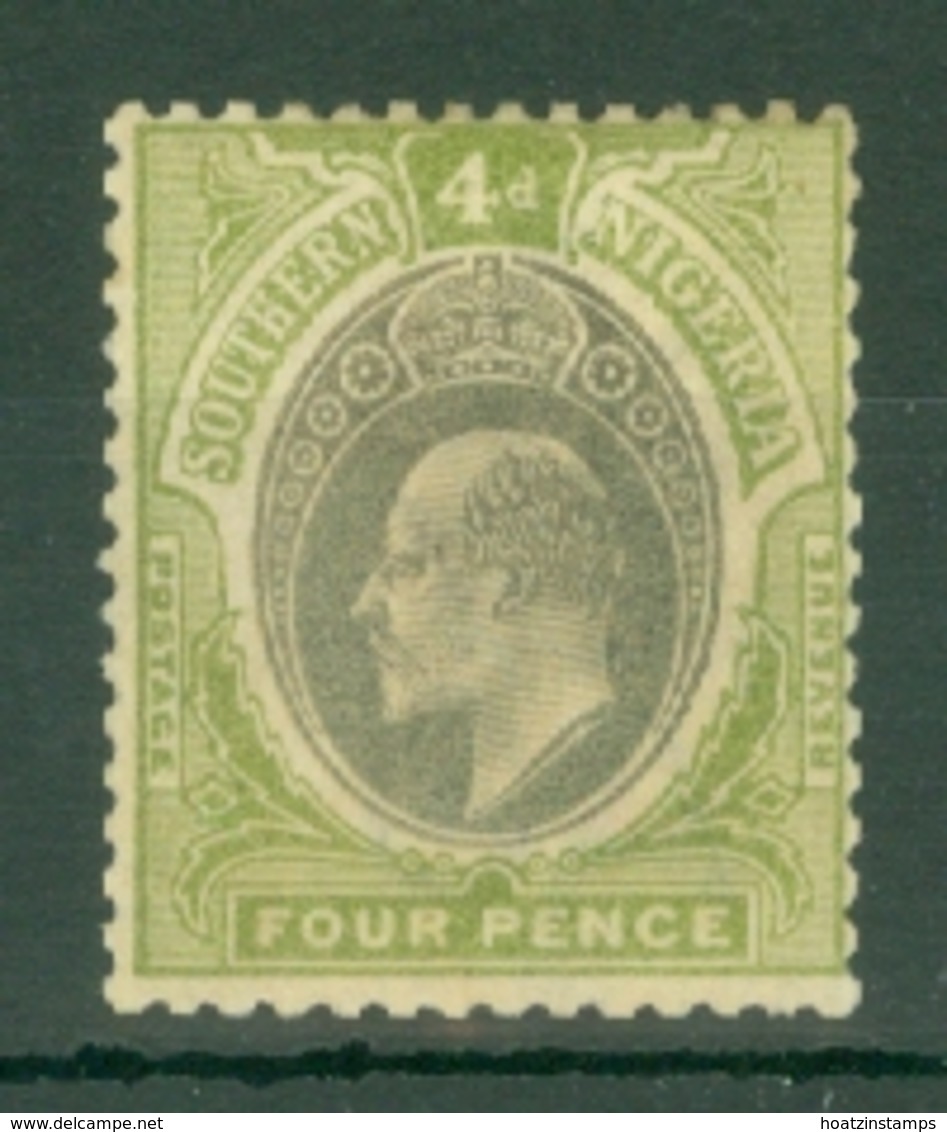 Southern Nigeria: 1903/04   Edward    SG14    4d    MH - Nigeria (...-1960)