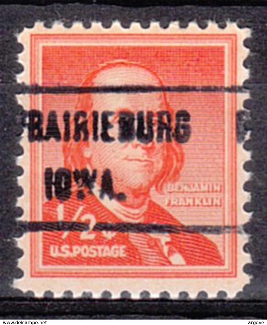 USA Precancel Vorausentwertung Preo, Locals Iowa, Prairieburg 471 - Precancels