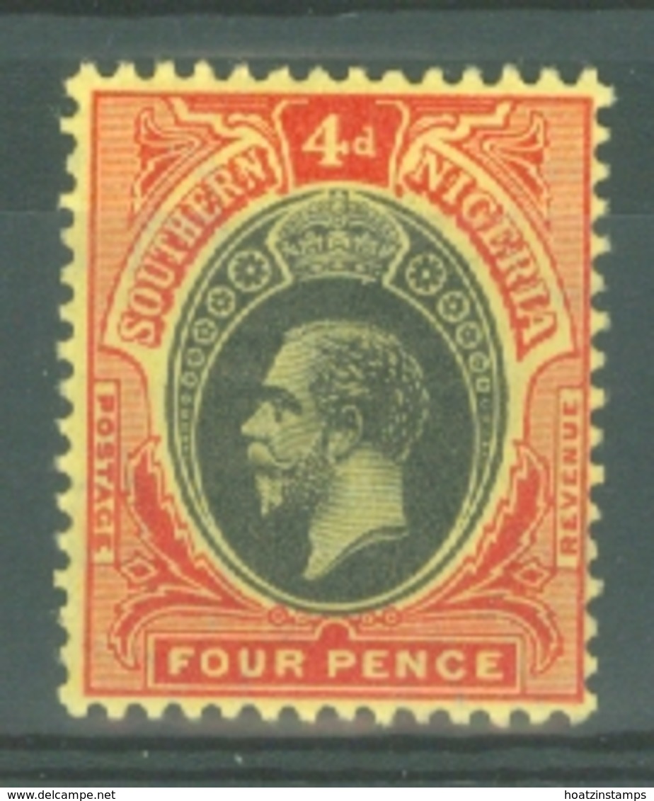 Southern Nigeria: 1912   KGV    SG50    4d    MH - Nigeria (...-1960)