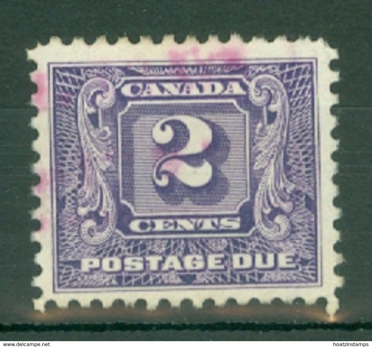 Canada: 1930/32   Postage Due    SG D10    2c       Used - Port Dû (Taxe)