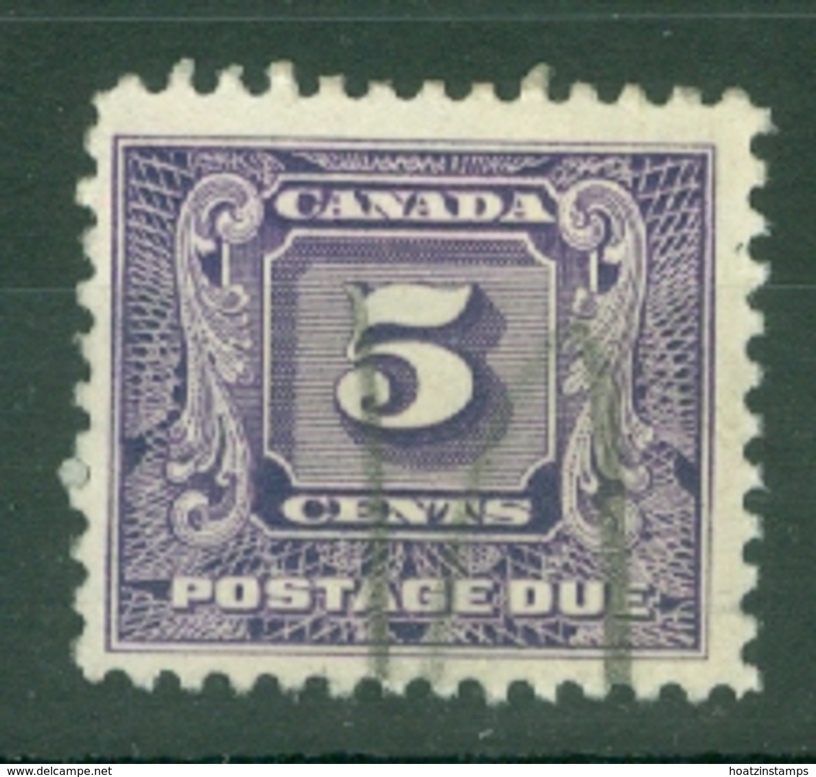 Canada: 1930/32   Postage Due    SG D12    5c       Used - Postage Due