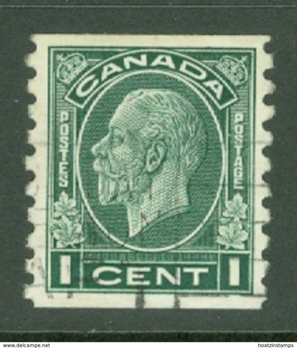 Canada: 1932/33   KGV - Coil   SG326    1c   [Imperf X Perf 8½]   Used - Usados