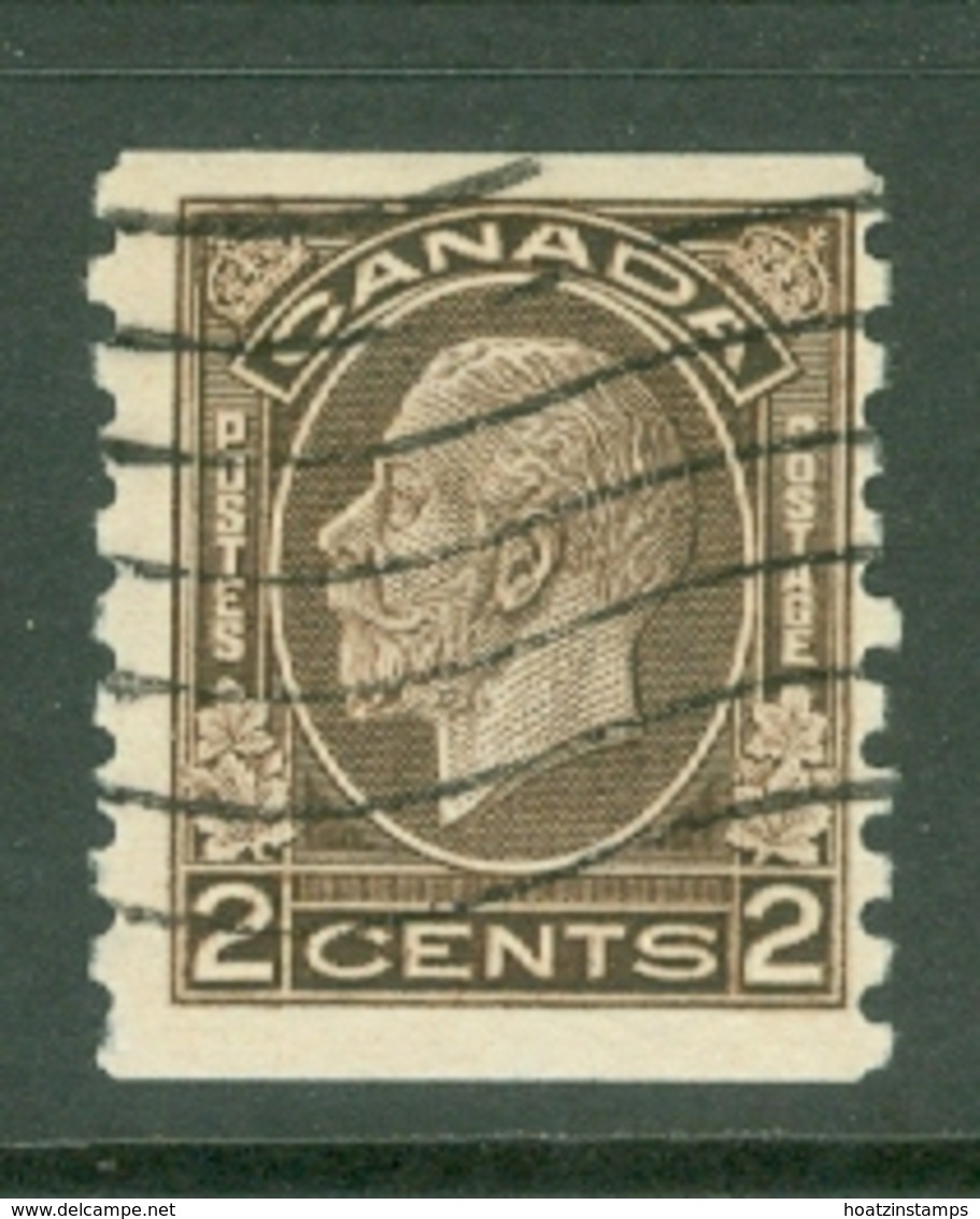 Canada: 1932/33   KGV - Coil   SG327    2c   [Imperf X Perf 8½]   Used - Used Stamps