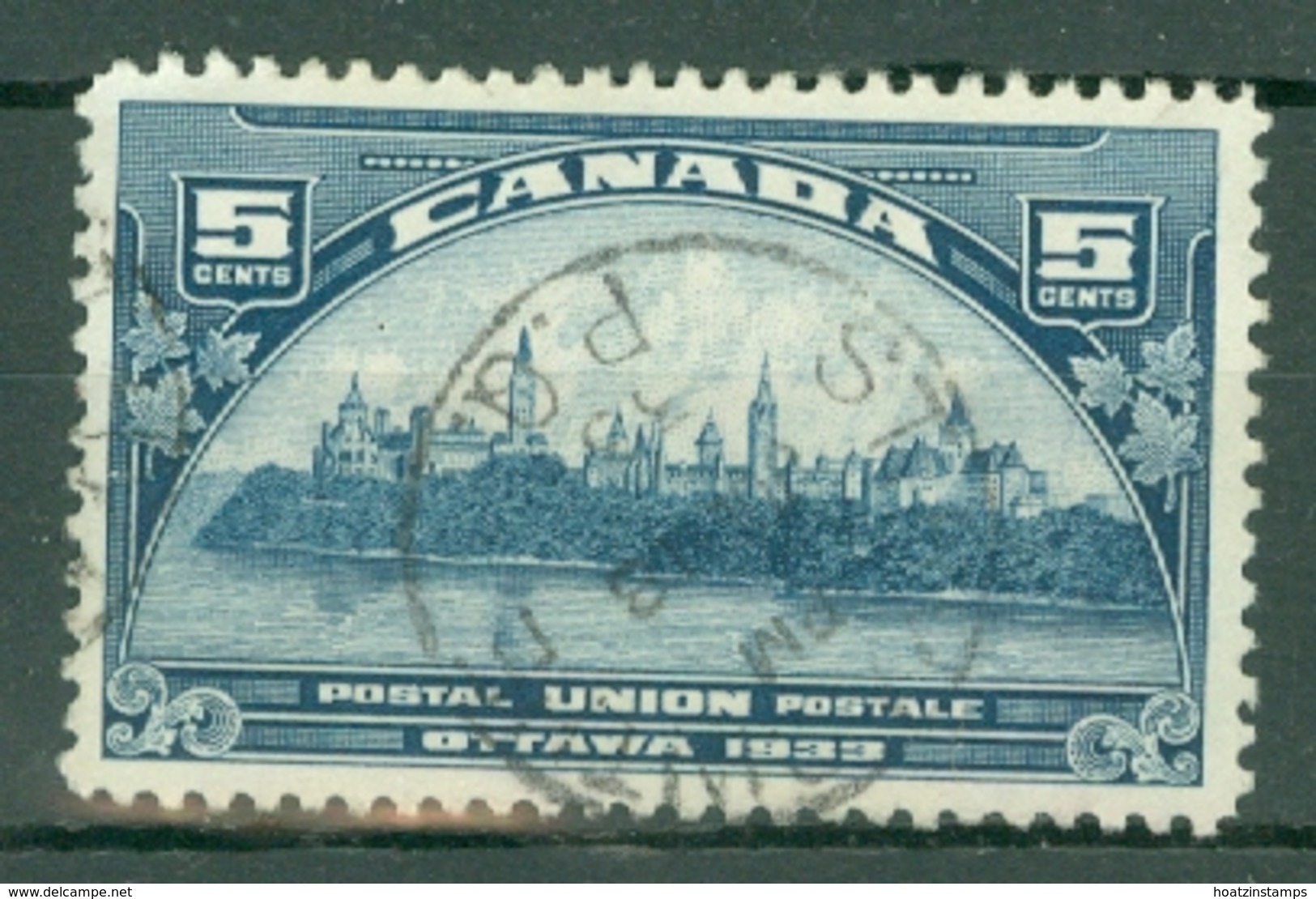 Canada: 1933   UPU Congress Preliminary Meeting  SG329    5c     Used - Used Stamps